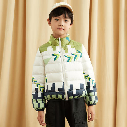 【童装羽绒两件套】21年秋冬新品童装外套连帽防风加厚保暖两件套 商品图1