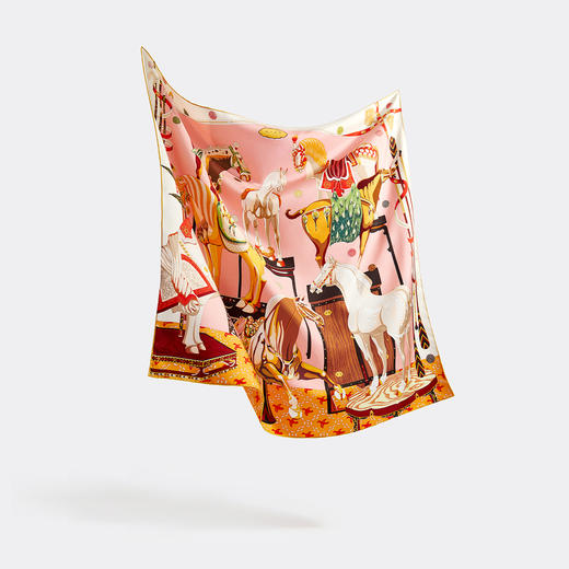 “晋唐宝马”系列图案丝巾/围巾 商品图6