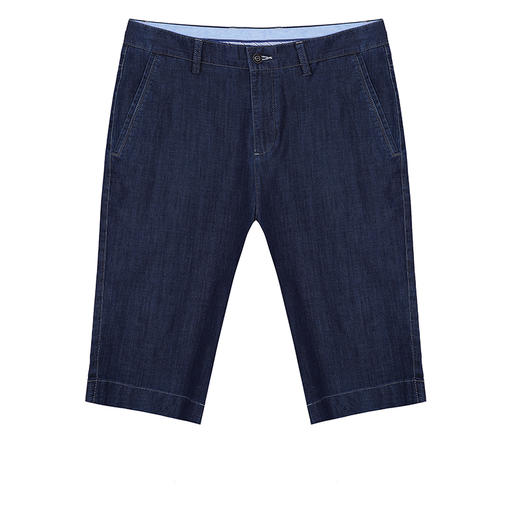 MD名盾夏季薄款宽松牛仔短裤微弹男士休闲时尚直筒牛仔五分裤 商品图4