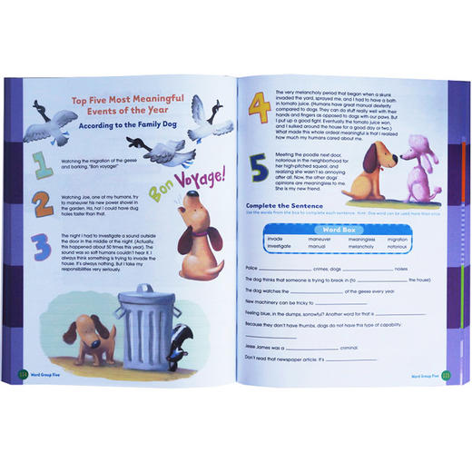 学乐美国小学六年级100个英语词汇 Scholastic 100 Vocabulary Words Kids Need to Know by 6th Grade 英文原版英语教材进口书 商品图3