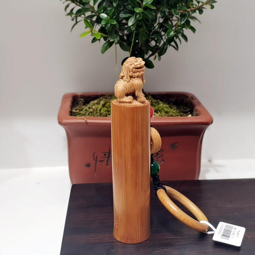 实心竹狮子1260 商品图0