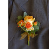 橙色系胸花 商品缩略图0