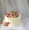 丹东草莓焦糖饼干水果造型蛋糕 商品缩略图0