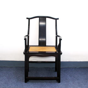 四出头官帽椅° 紫光檀