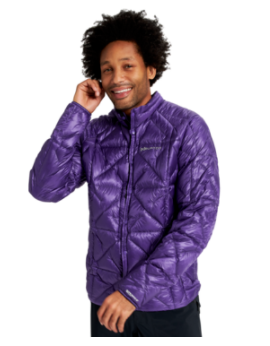 2122 BURTON MENS AK BKR LT DWN INS ROYAL PURPLE M