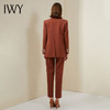 IWY/时尚棕色职业西装女套装气质工装名媛公务员面试正装西服通勤套裤	213189C1+P1 商品缩略图3
