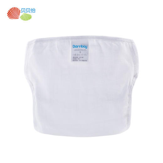 贝贝怡婴幼儿宝宝纱布轻薄防漏尿布裤 商品图3