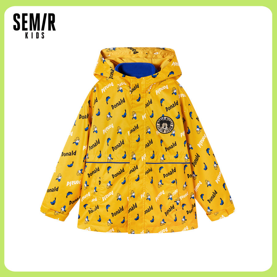 森马童装中性款化纤便服三合一三穿三防外套