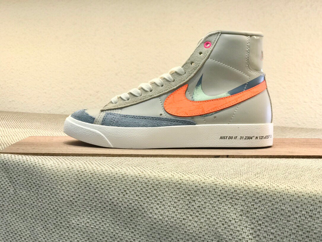秋冬特价90360 nike blazer mid 77 开拓者高帮 "泸" 上海限定
