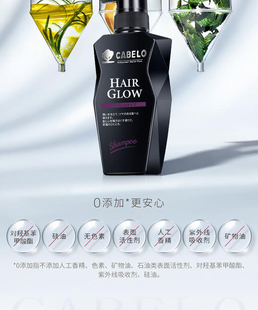 卡蓓诺 防脱洗发水/护发素（男士专用）350ml 商品图7