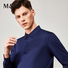 M＆D/名盾秋季新款长袖t恤男士棉质翻领中青年纯色高端polo衫 商品缩略图1
