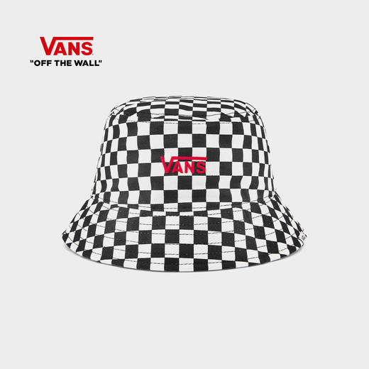 VANS黑白棋盘格潮酷男女情侣渔夫帽VN0A3ILL705 商品图0
