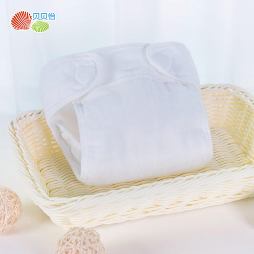 贝贝怡婴幼儿宝宝纱布轻薄防漏尿布裤 商品图1