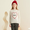 【爱心绞花童装羊绒套衫】羊绒世家童装100%山羊绒内搭加厚保暖针织毛衣 商品缩略图2