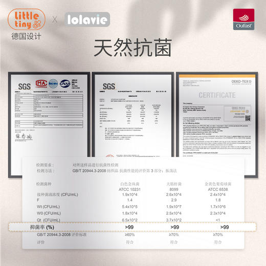 little tiny秋冬儿童安抚豆豆毯 商品图4