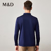 M＆D/名盾秋季新款长袖t恤男士棉质翻领中青年纯色高端polo衫 商品缩略图3