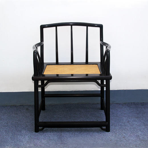 木椅° 紫光檀+藤编 商品图0