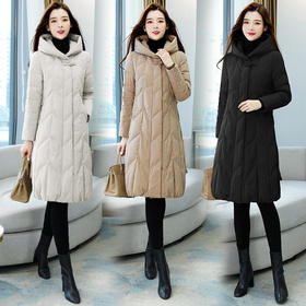 YGYL2107 羽绒服女中长款新款冬季韩版女装白鸭绒服女士羽绒服