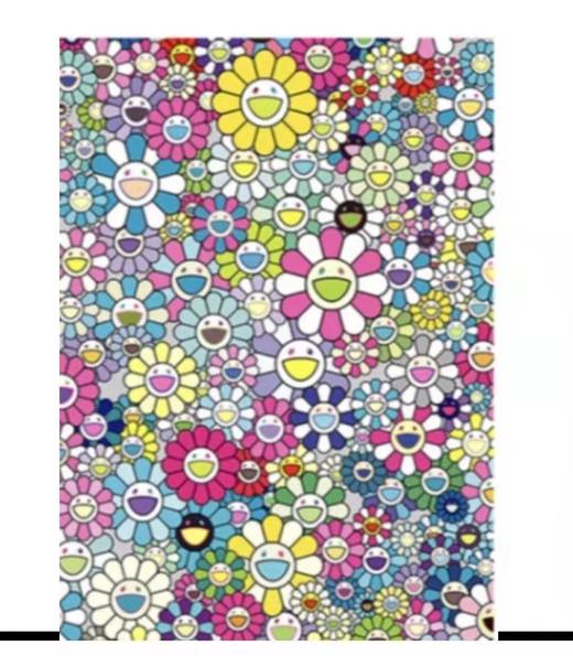 村上隆太阳花方形-300版 商品图0