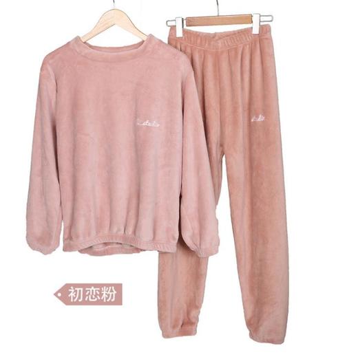 「仙女暖暖衣」拒绝臃肿，升温8℃！日系绵绵珊瑚绒套装家居睡衣冬季保暖抗寒双面柔绒 商品图8