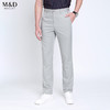 名盾宽松直筒休闲裤男夏季薄款商务职业长裤新款中腰男装西装裤子 商品缩略图0