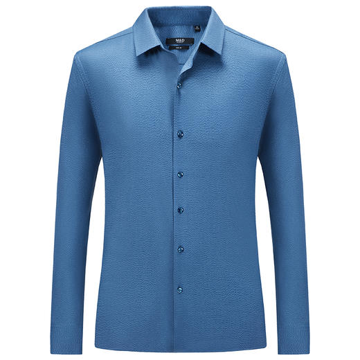 【竹纤维】名盾长袖衬衫商务行政正装衬衣艾草防螨混纺春秋季 商品图4