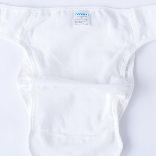 贝贝怡婴幼儿宝宝纱布轻薄防漏尿布裤 商品图6