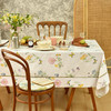 蝴蝶与兰花简约小清新餐厅桌布 商品缩略图0