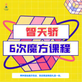 【智天骄@朝阳】6次魔方课程，两种基础魔方【齿轮魔方】【金字塔魔方】包教包会，让脑子越用越灵活，同时还能锻炼孩子多项能力 。