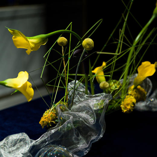 《形》马蹄莲西餐桌花设计 商品图4