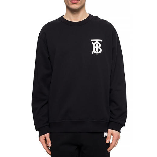 Burberry 巴宝莉 专属标识图案棉质运动衫 8024602 商品图2