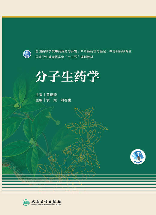 [旗舰店 现货] 分子生药学 袁媛 刘春生 主编 药学 9787117279710 2019年8月规划教材 人民卫生出版社 商品图1