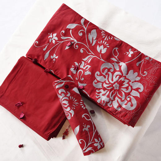 三利家纺 纯棉绣花四件套SJF4JT04 商品图1