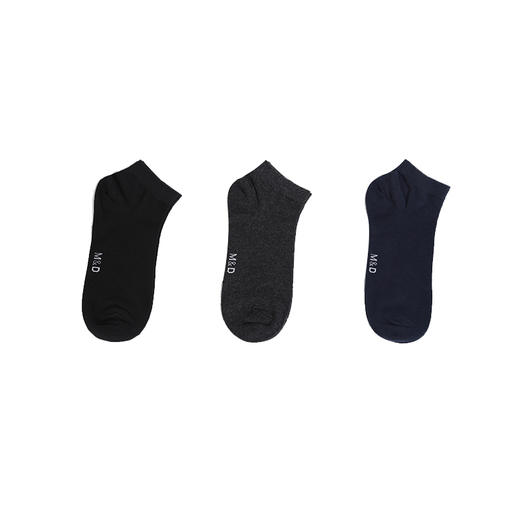 【名盾特别定制】薄款防臭吸汗低帮抗菌袜子 颜色随机发货 商品图4