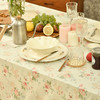 复古蔷薇轻奢风布艺餐厅桌布 商品缩略图1