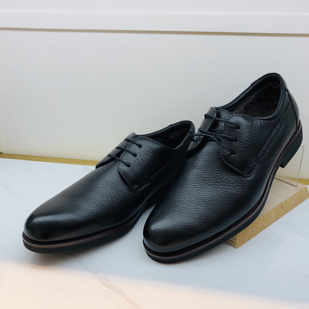 5楼crown皇冠男鞋 意大利进口真皮棉鞋 2802a841a9 吊牌价1880元 特惠