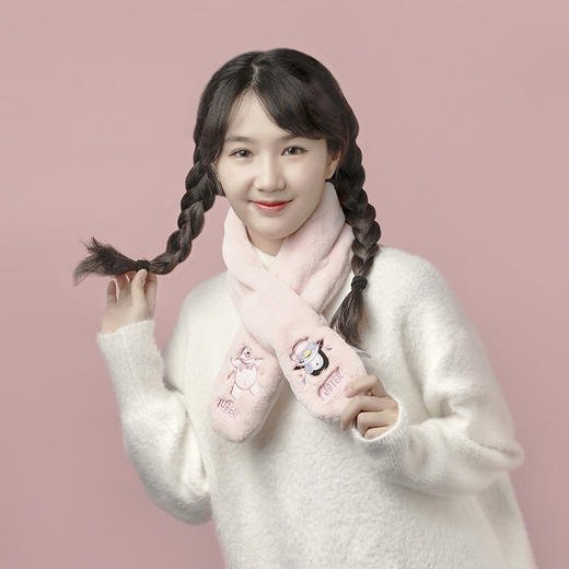 极地物种围巾暖手袋 抱枕【批发包邮】JDWZ 商品图1