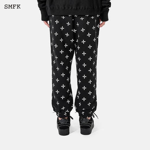 预售|SMFK午夜花园慢跑裤 黑白 Garden DP006BS.潮快闪[福利品] 商品图2