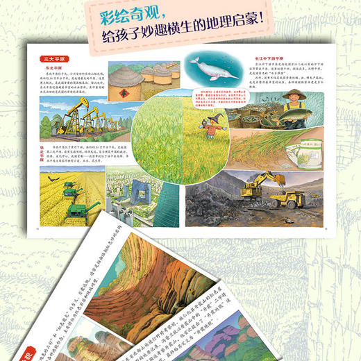 去旅行（全3册） 看中国博物馆名胜古迹地理奇观 精装硬壳绘本手绘大图科普绘本6-9-12岁小学生课外阅读百科书儿童历史地理启蒙图画书 商品图3