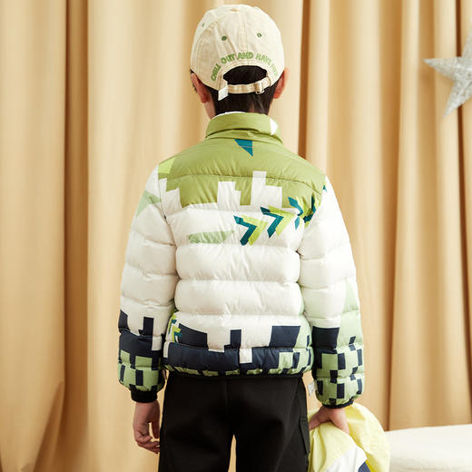 【童装羽绒两件套】21年秋冬新品童装外套连帽防风加厚保暖两件套 商品图6