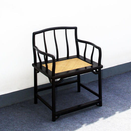 木椅° 紫光檀+藤编 商品图1