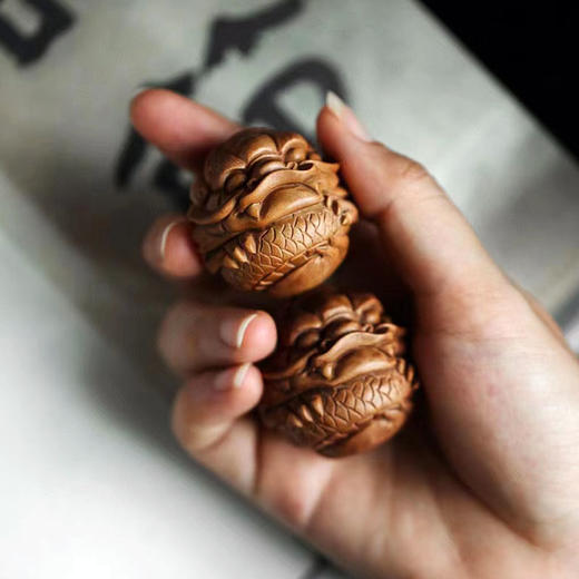 老山檀香【祥龙】保健球 商品图4