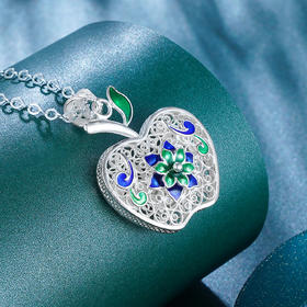 子佩集S990银苹果花吊坠【CDZ000029】（不含链）2110