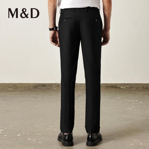 M＆D/名盾早秋新款高端商务休闲西装裤防静电正装修身长裤男 商品图3