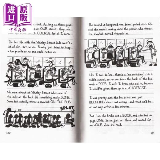 【中商原版】小屁孩日记13 Diary of a Wimpy Kid The Meltdown 小鬼日记 英文原版小说 儿童幽默漫画故事章节书 Jeff Kinney 商品图2