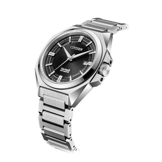 西铁城日本正品全新Series8系列商务休闲日历机械表NB6010-81E 商品图2