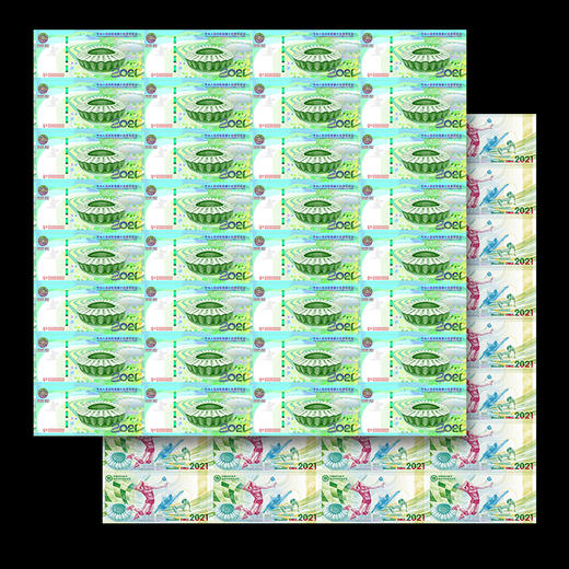 【西安印钞】第十四届全运会纪念券 商品图11