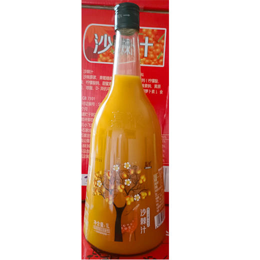 【9.2元/瓶】嘉浓沙棘汁1L（0402821） 商品图0