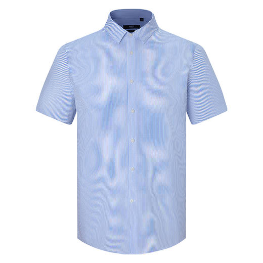 MD名盾商务休闲男士衬衫DP短袖薄款棉百搭衬衣免烫职业上装夏 商品图4