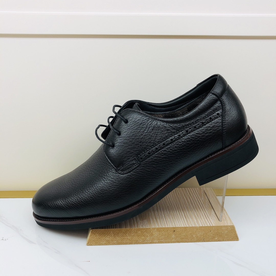 5楼crown皇冠男鞋 意大利进口真皮棉鞋 2802a841a9 吊牌价1880元 特惠